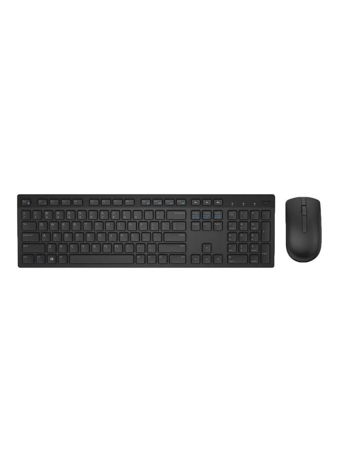 Wireless Keyboard And Mouse Set Black