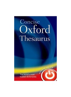 Concise Oxford Thesaurus Paperback English by Oxford University Press Editor Team - 39247