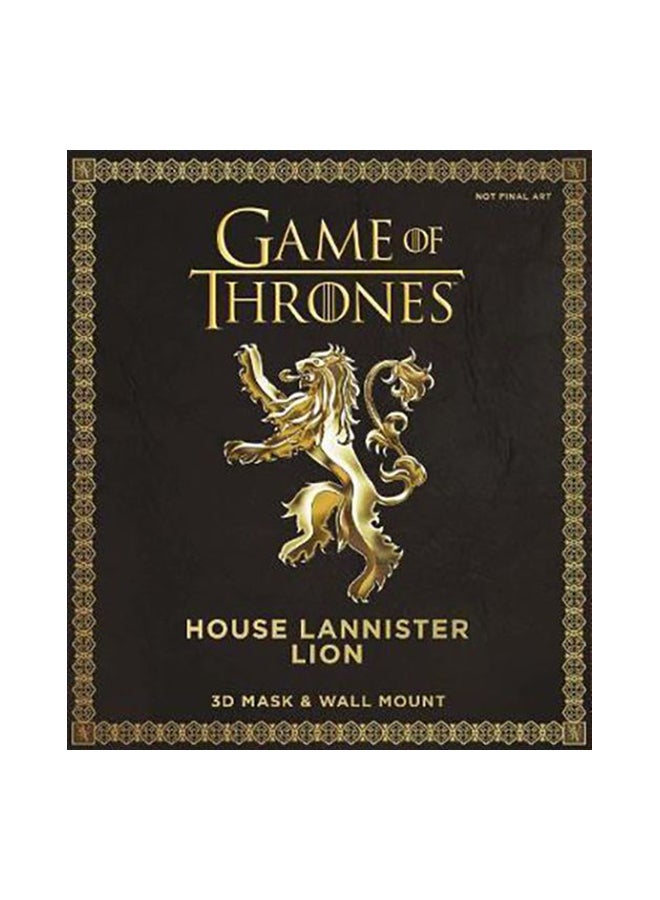 null - Game Of Thrones: House Lannister Lion Paperback English by Carlton Publishing Group Editor Team - 42957 - Image 1