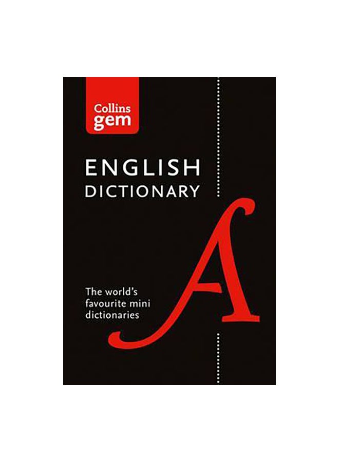 Collins English Dictionary Gem Edition paperback english - 14/01/2016