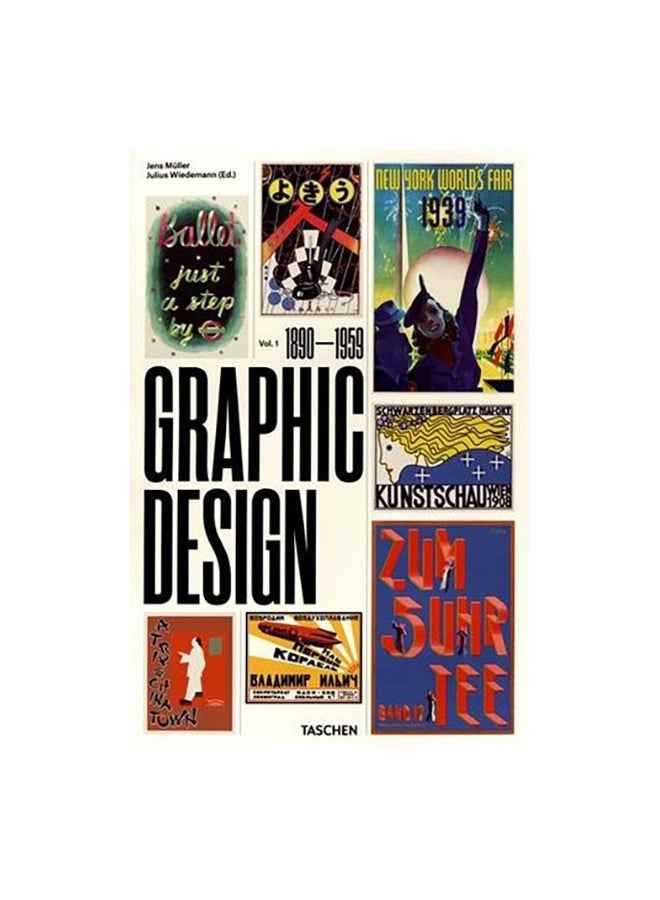 The History Of Graphic Design: 1890-1959: Volume 1 paperback english - 18-Jan-18 