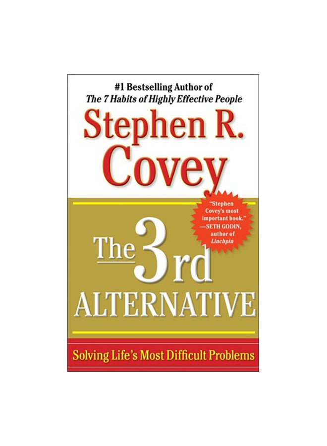 null - The 3rd Alternative: Solving Life's Most Difficult Problems Paperback English by Stephen R. Covey - 41023 - Image 1