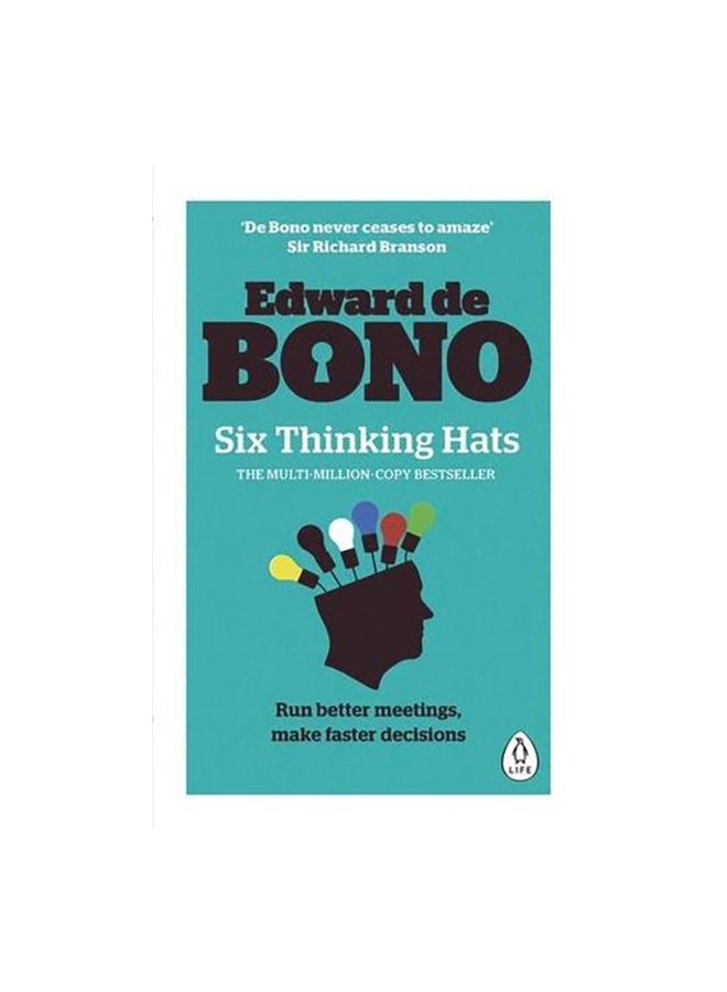 Six Thinking Hats Paperback English by Edward De Bono - 42397 