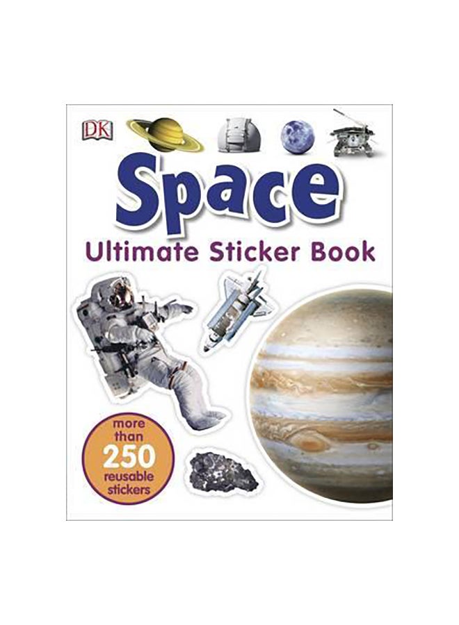 Space Ultimate Sticker Book Paperback English by DK Editor Team - 42522 - Image 1