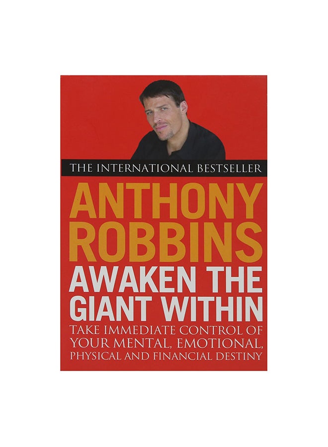 Awaken The Giant Within Paperback English by Anthony Robbins - 02/01/2001 