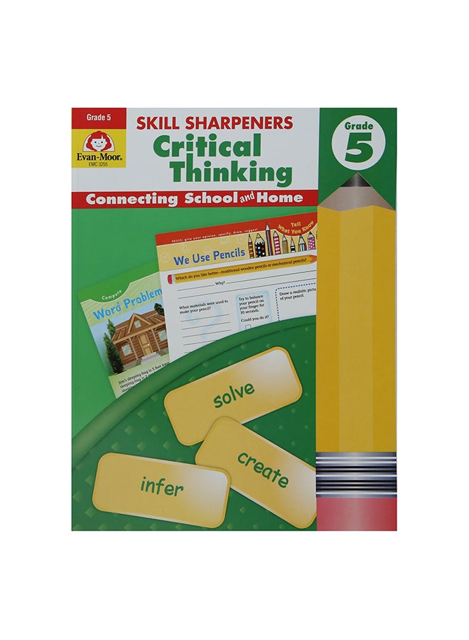 Skill Sharpeners Critical Thinking, Grade 5 Paperback English by Evan-Moor Editor Team - 01 January 2017 