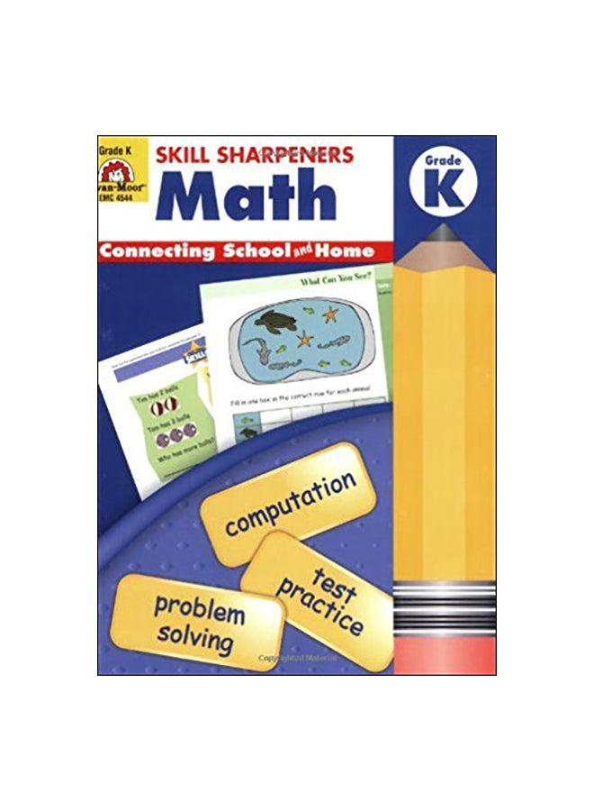 Math Grade K paperback english 