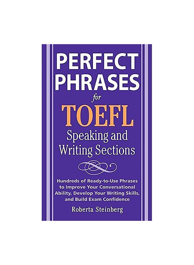 Perfect Phrases For The TOEFL Speaking And Writing Sections paperback english - 1-Sep-08 - v1594021244/N19723879A_1