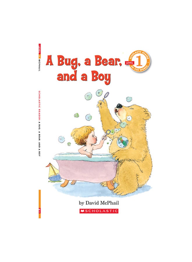 A Bug, A Bear, And A Boy Paperback English by David McPhail - 36008