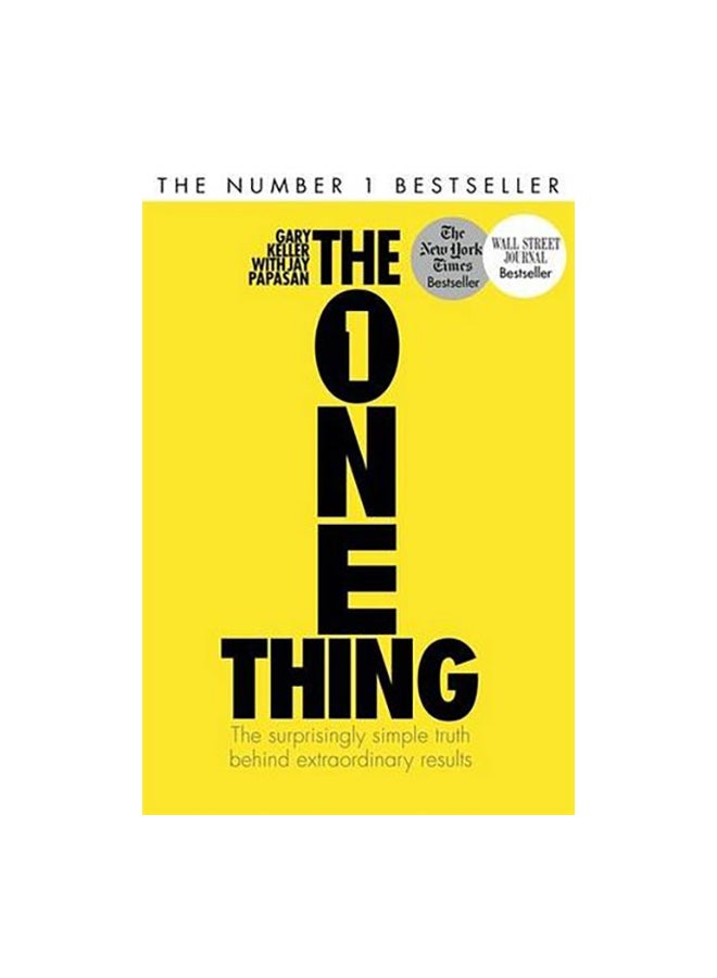 The One Thing Paperback English by Gary Keller - 25/04/2014  - Image 1