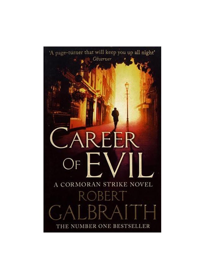 Career Of Evil Paperback English by Robert Galbraith - 21/04/2016 