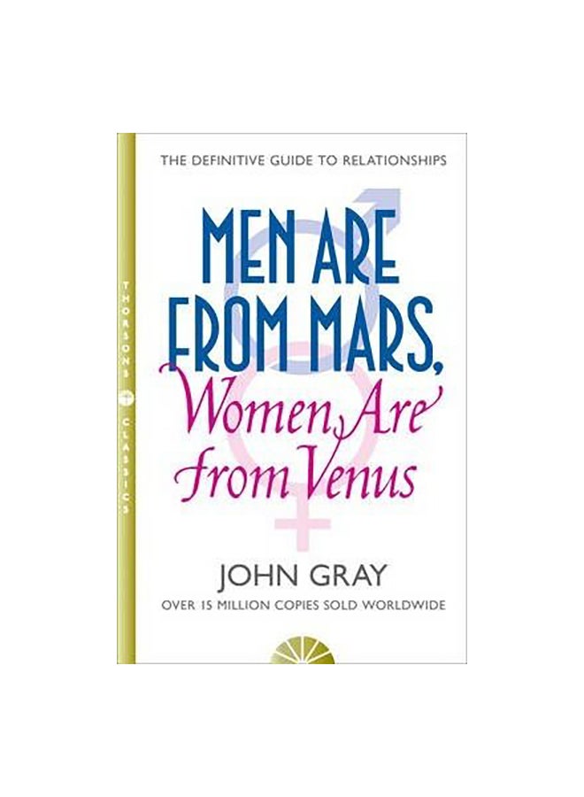 Men Are from Mars, Women Are from Venus Paperback English by John Gray - 24/03/2011