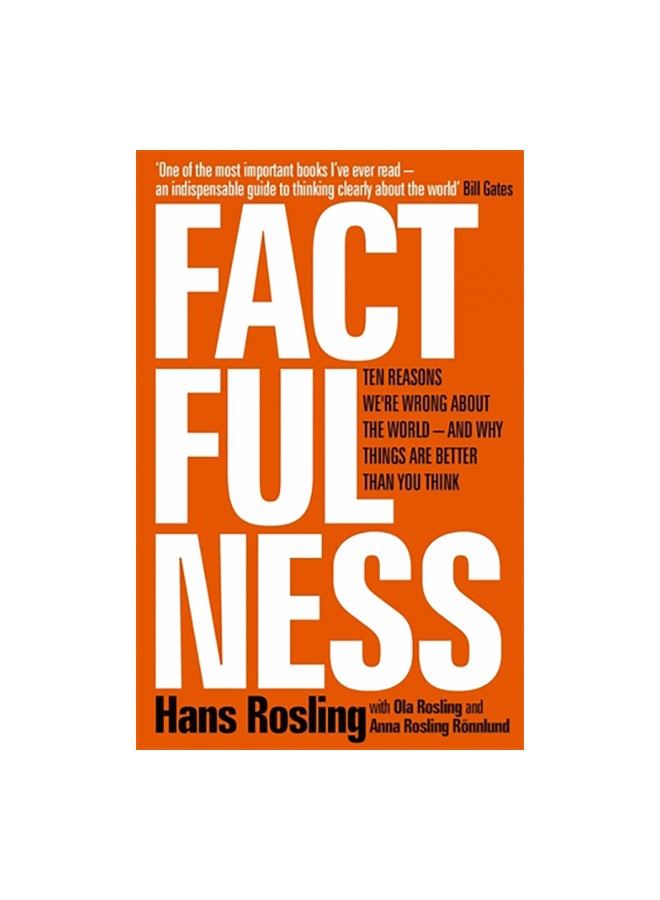 Factfulness Paperback English by Hans Rosling & Ola Rosling - 3-Apr-18 