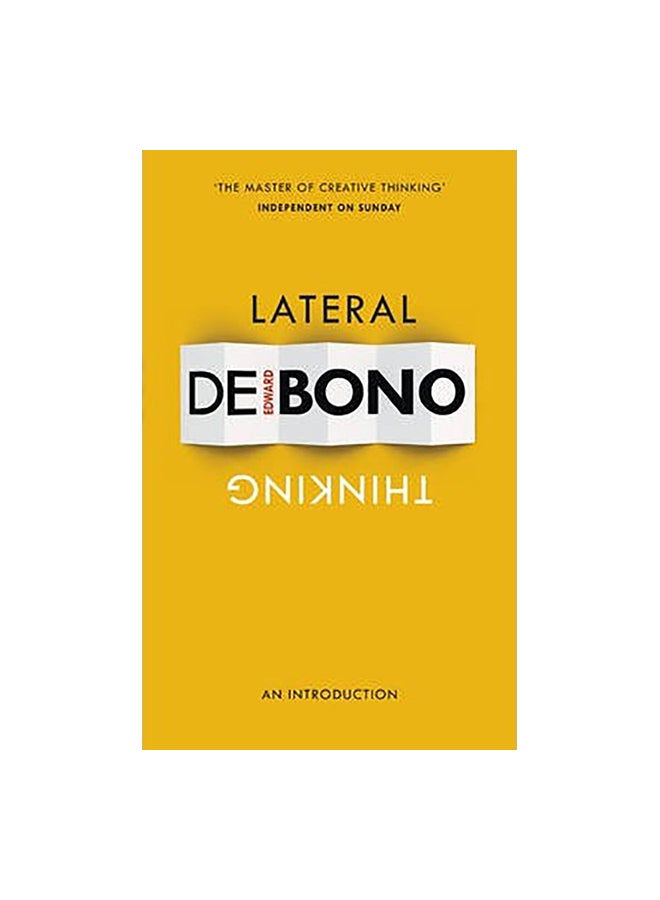 null - Lateral Thinking: An Introduction Paperback English by Edward De Bono - 41828 - Image 1