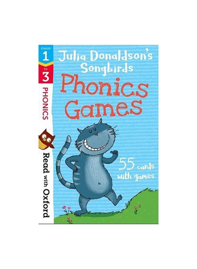 Read With Oxford : Phonics Games : Stages 1-3 Paperback English by Julia Donaldson - 03 May 2018 