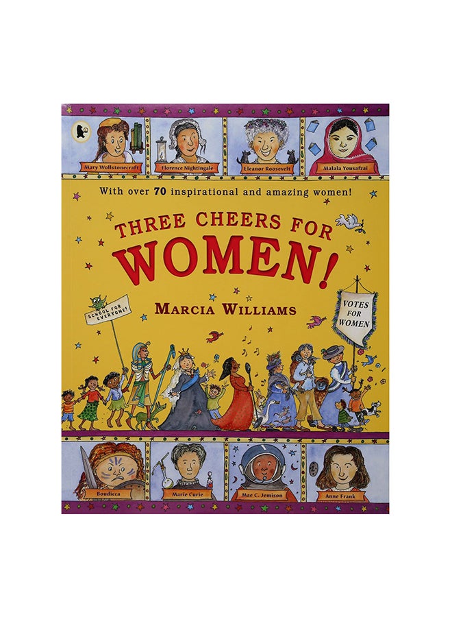 Three Cheers for Women! Paperback English by Marcia Williams - 8/1/2018 