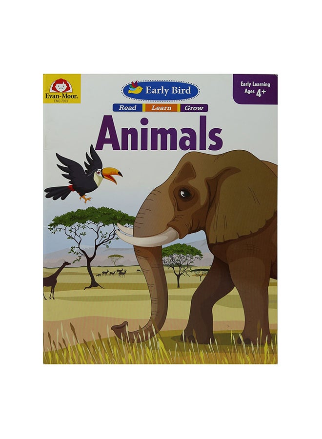 Early Bird Animals Paperback English by Evan-Moor Editor Team - 01 January 2016 