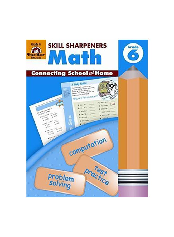 Skill Sharpeners Math Paperback English by Jo Ellen Moore - 1/6/2005 