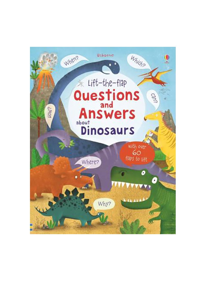 Lift-The-Flap Questions and Answers About Dinosaurs Paperback English by Katie Daynes - 01/03/2015 