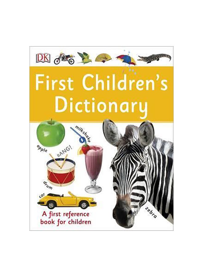 First Children's Dictionary Paperback English by DK Editor Team - 01/11/2016 