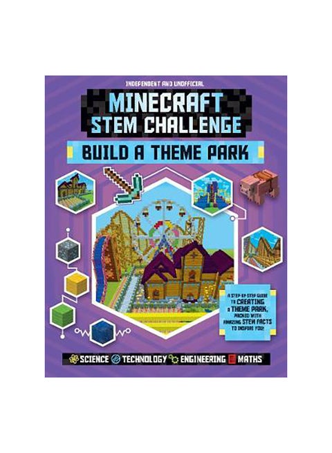 Minecraft Stem Challenge: Build A Theme Park paperback english - 9/3/2019