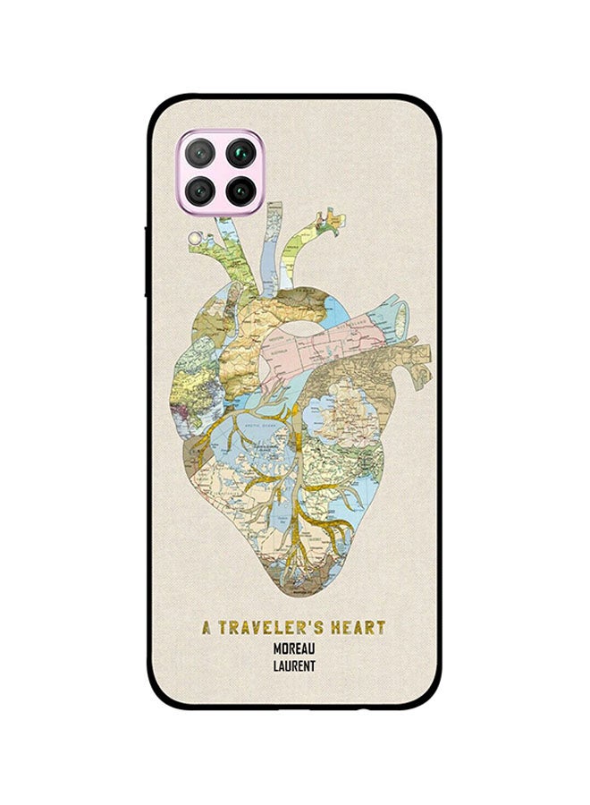 Moreau Laurent Skin Case Cover -for Huawei Nova 7i A Traveler's Heart A Traveler's Heart