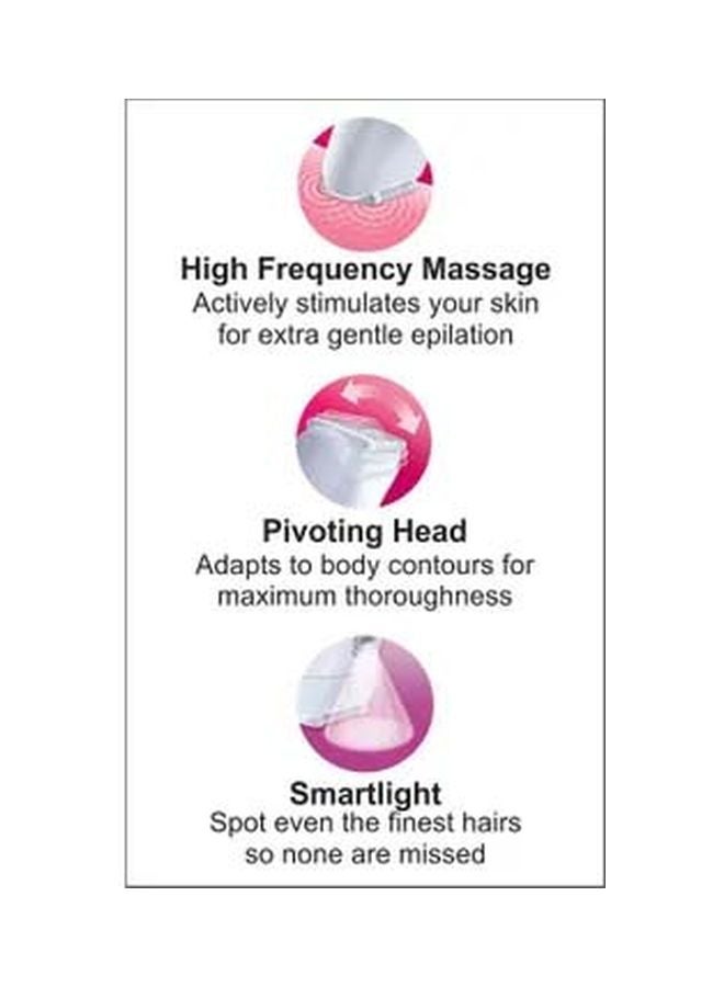 Silk-épil 7 7-561 Wet & Dry Cordless Epilator White/Silver