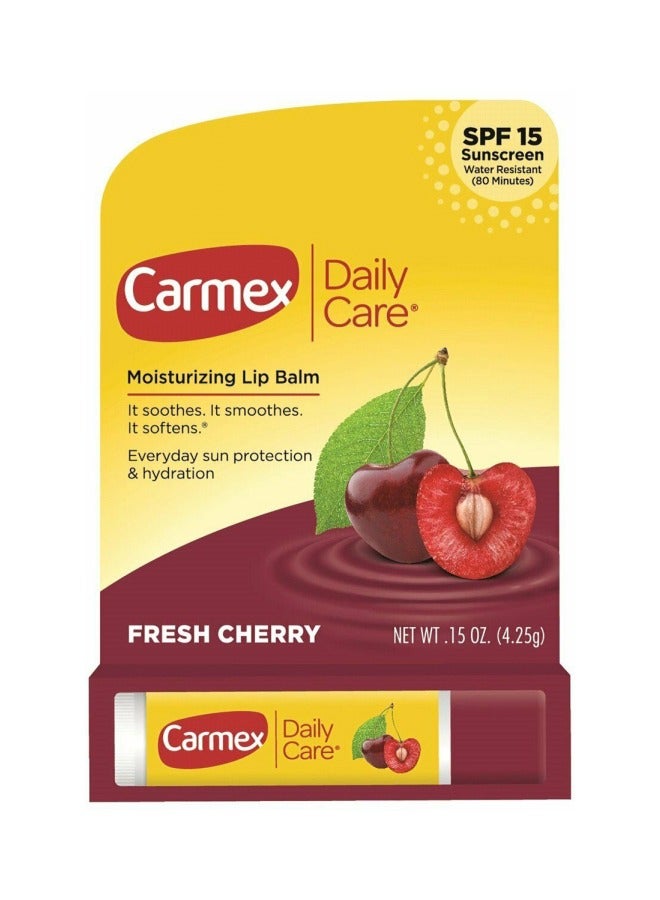 CARMEX Daily Care Moisturizing Lip Balm SPF15 - Image 2