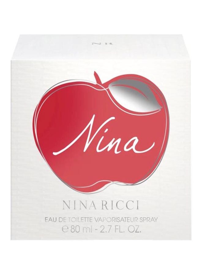 NINA RICCI Nina Eau De Toilette 80ml  - Image 2