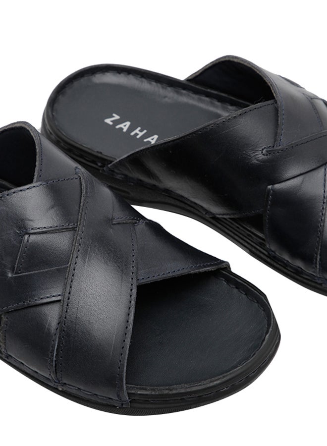 Austin Reed - Criss Cross Sandals Black - Image 1