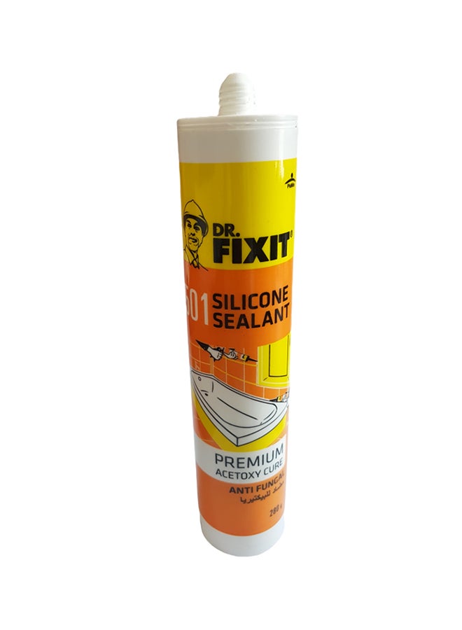 Pidilite Dr Fixit Silicon Sealer White 280grams  - Image 1