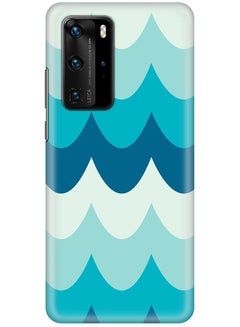 Hard PC Shield Matte Finish Slim Snap Basic Series Case Cover For Huawei P40 Pro Wavy Waves