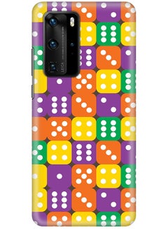 Hard PC Shield Matte Finish Slim Snap Basic Series Case Cover For Huawei P40 Pro Dice Roll