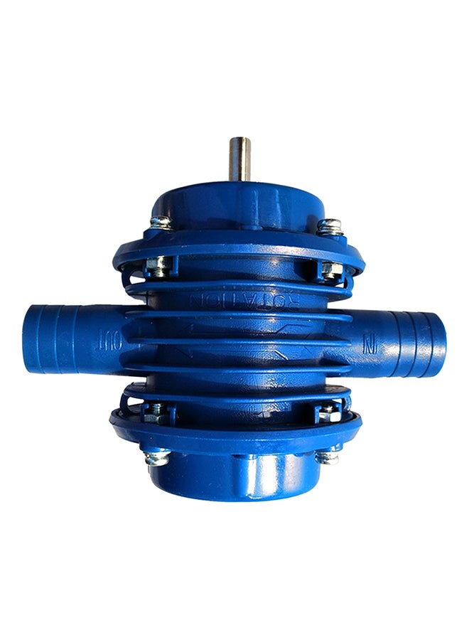 Generic Electric Drilled Powered Pump Blue 125 x 107mm  - Image 1