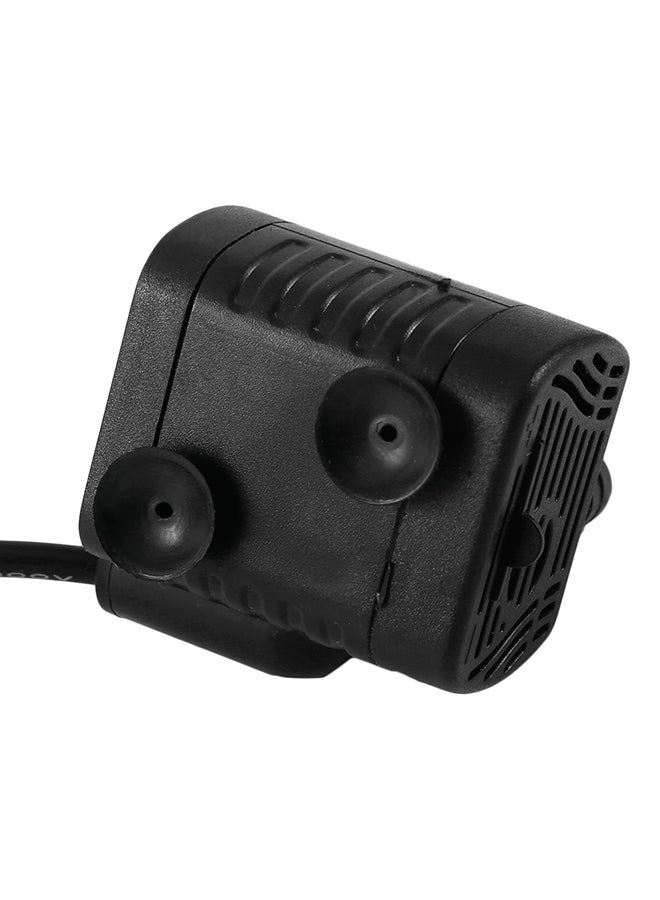 Generic USB Fountain Fish Tank Pump Black 35 x 26mm