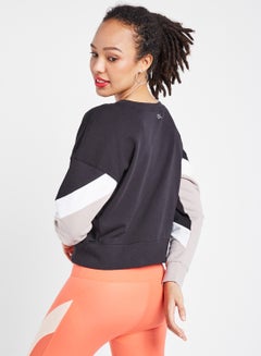 Calvin Klein Performance Colorblock Pattern Pullover Black/Grey/White  - Image 2