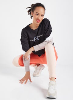 Calvin Klein Performance Colorblock Pattern Pullover Black/Grey/White  - Image 3