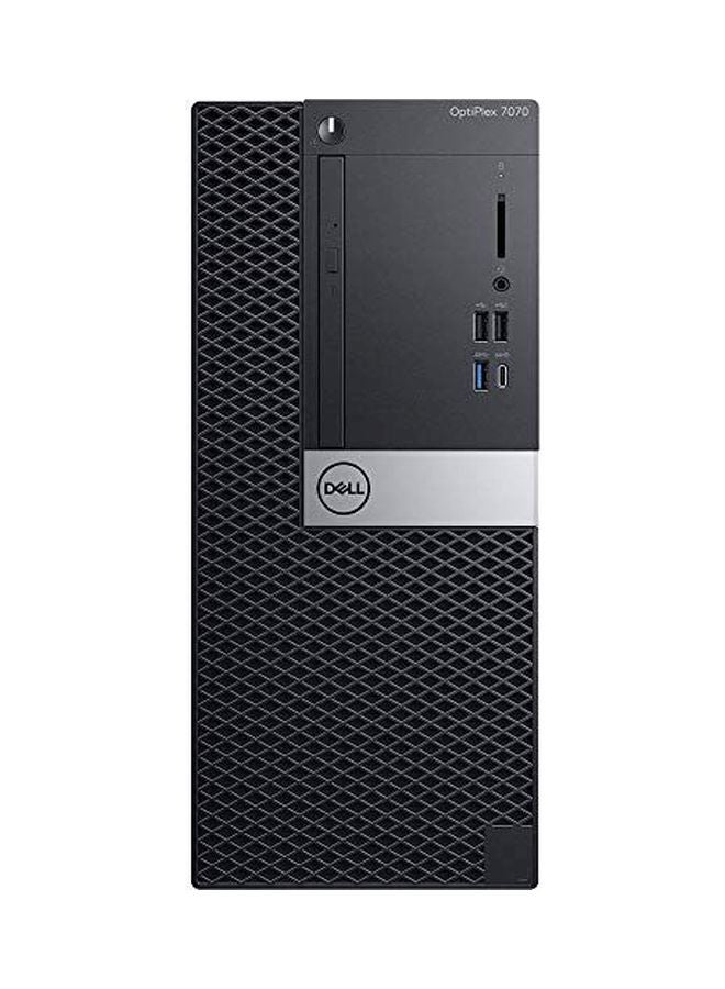 ديل كمبيوتر رأسي أوبتيبليكس 7070 بمعالج كور i7/ ذاكرة رام 16 جيجابايت/ محرك أقراص SSD سعة 256 جيجابايت/ بطاقة رسومات إيه إم دي راديون R5 430 سعة 2 جيجابايت/ إصدار عالمي أسود - Image 2