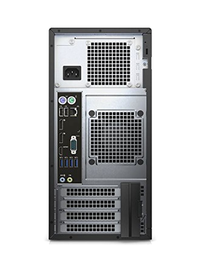 ديل - كمبيوتر تاور بريسيشن 3620 بمعالج كور i7، وذاكرة رام سعة 8 جيجابايت/ محرك أقراص صلبة سعة 1 تيرابايت/ بطاقة رسومات إنتل 530 عالية الوضوح أسود - Image 1