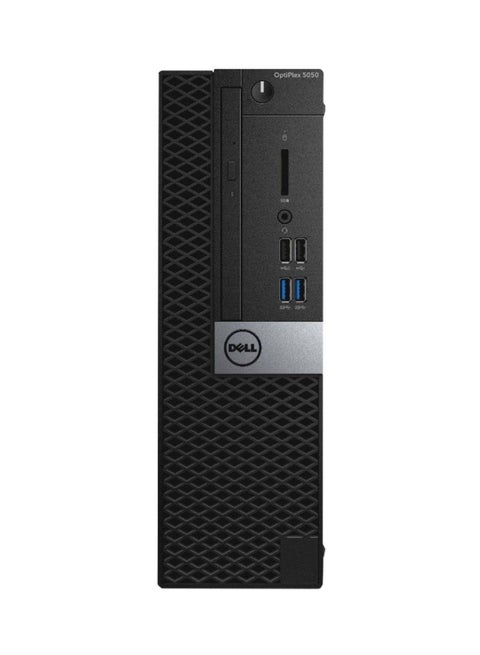 جهاز حاسوب رأسي أوبتي بلكس 5050 بمعالج كور i5 وذاكرة رام سعة 8 جيجابايت ومحرك أقراص SSD سعة 256 جيجابايت وبطاقة رسومات إنتل 630 بدقة عالية الوضوح أسود