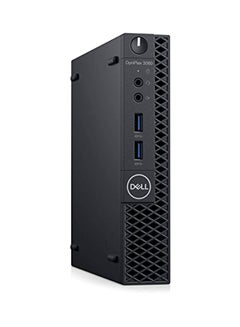 DELL OptiPlex 3060 Micro PC With Core i5 Processor/4GB RAM/500GB HDD/Intel UHD Graphics 630 Black  - Image 3