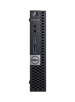 DELL OptiPlex 7060 Micro Tower PC With Core i5 Processor/8GB RAM/500GB HDD/Intel UHD Graphics 630 Black  - Image 1