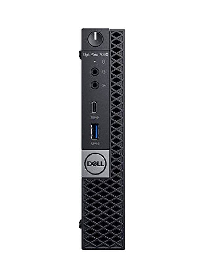 DELL - OptiPlex 7060 Micro Tower PC With Core i5 Processor/8GB RAM/500GB HDD/Intel UHD Graphics 630 Black - Image 1