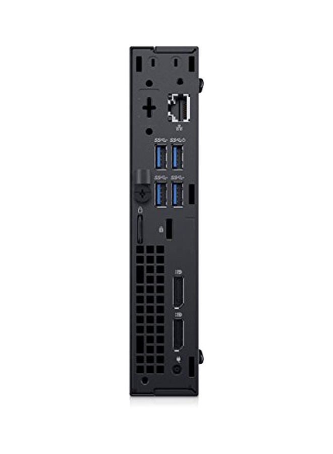 DELL - OptiPlex 7060 Micro Tower PC With Core i5 Processor/8GB RAM/500GB HDD/Intel UHD Graphics 630 Black - Image 1