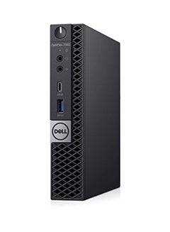 DELL OptiPlex 7060 Micro Tower PC With Core i5 Processor/8GB RAM/500GB HDD/Intel UHD Graphics 630 Black  - Image 4