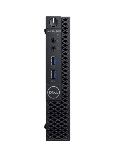 OptiPlex 3070 Micro Tower, Core i5 Processor/8GB RAM/128GB SSD/Intel UHD Graphics 630 Black