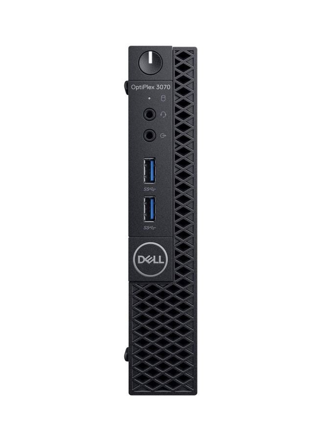 DELL - OptiPlex 3070 Micro Tower, Core i5 Processor/8GB RAM/128GB SSD/Intel UHD Graphics 630 Black - Image 1