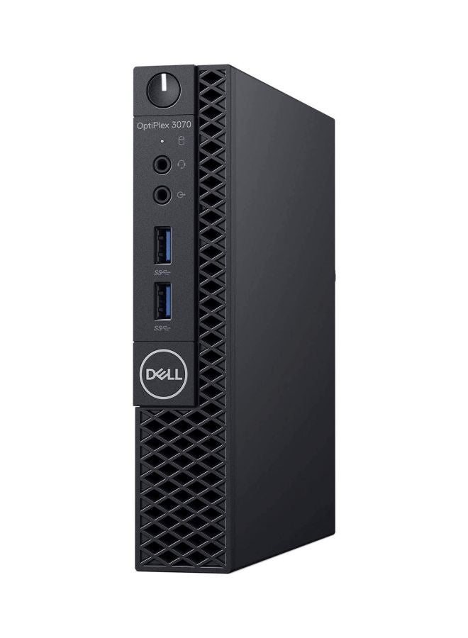 DELL - OptiPlex 3070 Micro Tower, Core i5 Processor/8GB RAM/128GB SSD/Intel UHD Graphics 630 Black - Image 1