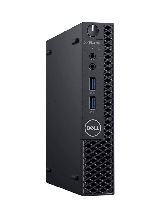 DELL - OptiPlex 3070 Micro Tower, Core i5 Processor/8GB RAM/128GB SSD/Intel UHD Graphics 630 Black - Image 1