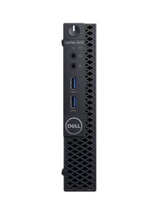 OptiPlex 3070 Micro Tower PC With Core i5 Processor/8GB RAM/256GB SSD/Intel UHD Graphics 630 Black - v1594037836/N39149628A_1